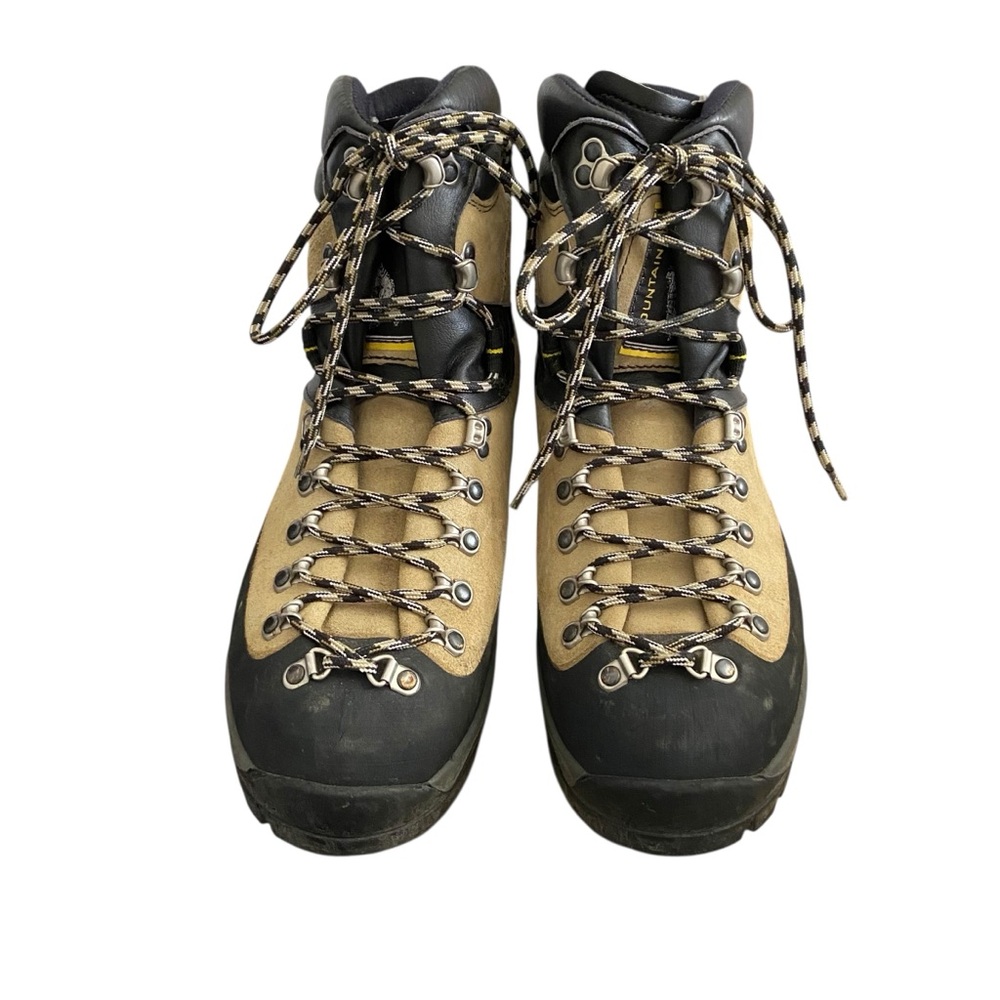 La Sportiva 257A Mountaineering Hiking Boots Men’s US 9.5 Vibram Sole Gorpcore - Picture 3 of 12